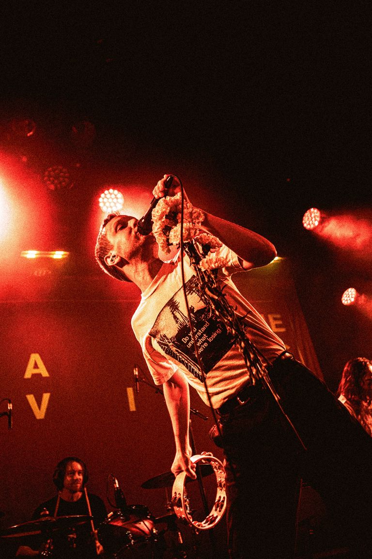 La Dispute performing live at The Gov in Adelaide 